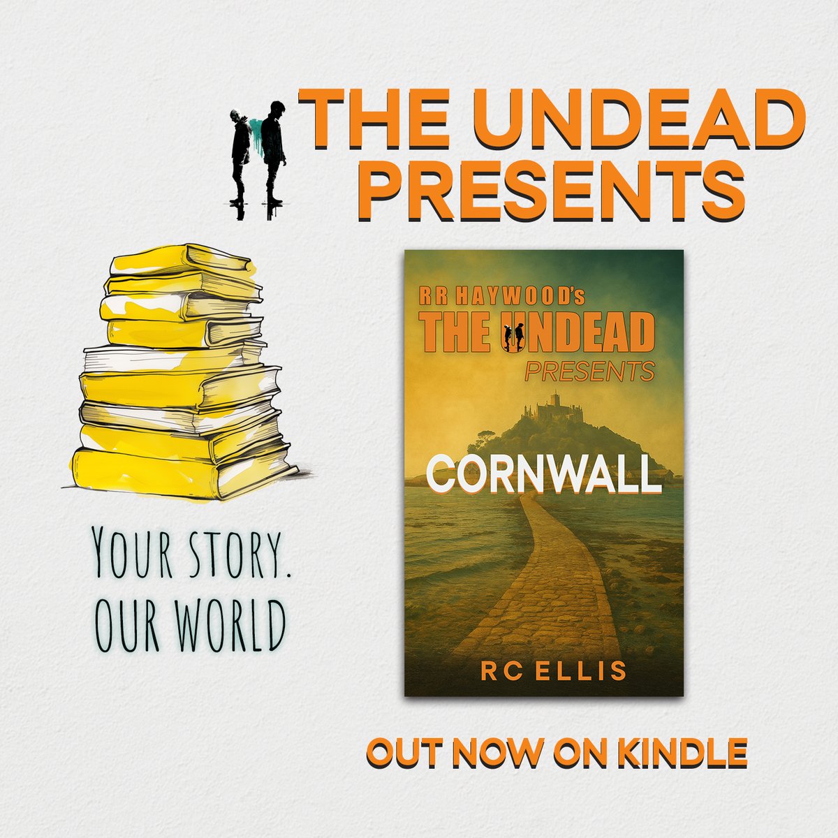 📢 The Undead Presents: Cornwall is OUT NOW on Kindle!
The first in a new series of standalone stories set in The Undead world 🧟‍♂️
Paperback coming soon. Much love! 🥰 🙏
mybook.to/Y3tml