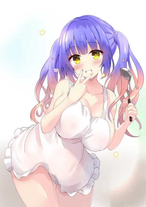 エプロン小雲雀来海(夏コミ表紙