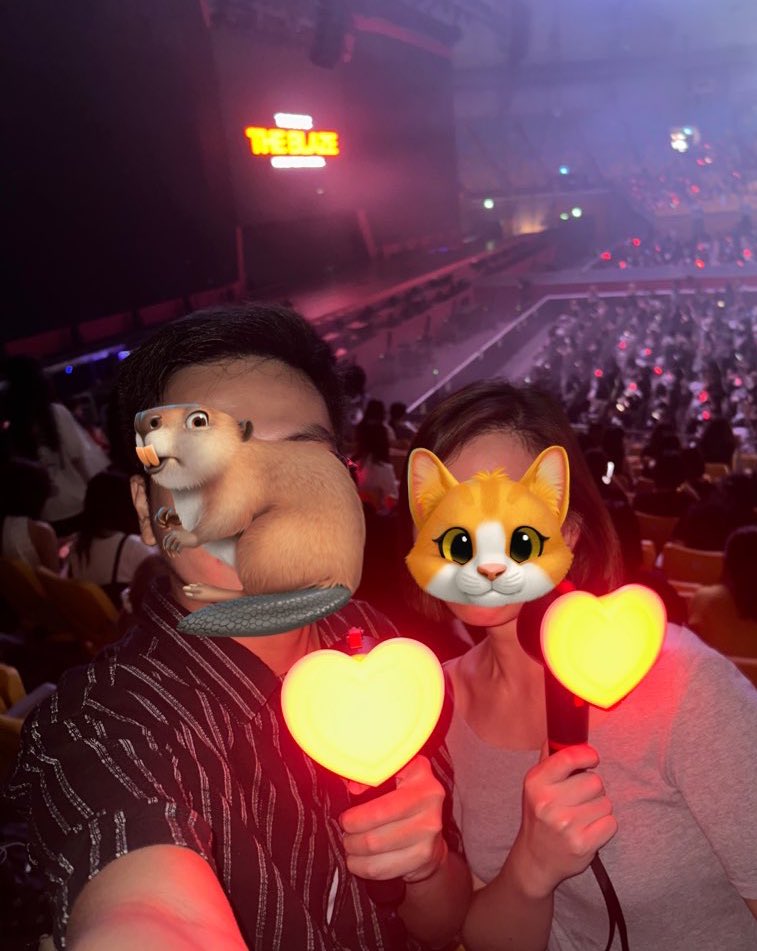 Funny how <a href="/jichaaang_/">sher 🐿️</a> and I were planning to bribe our seatmates for exchange of seats bc we got the same section and we thought our seats are far from each other (well concerts are more fun with your bestie beside you, right?) but turns out we were only one seat apart 🤣.