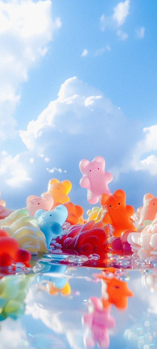 iPhone HD Wallpaper - Free (Gummy Bears)