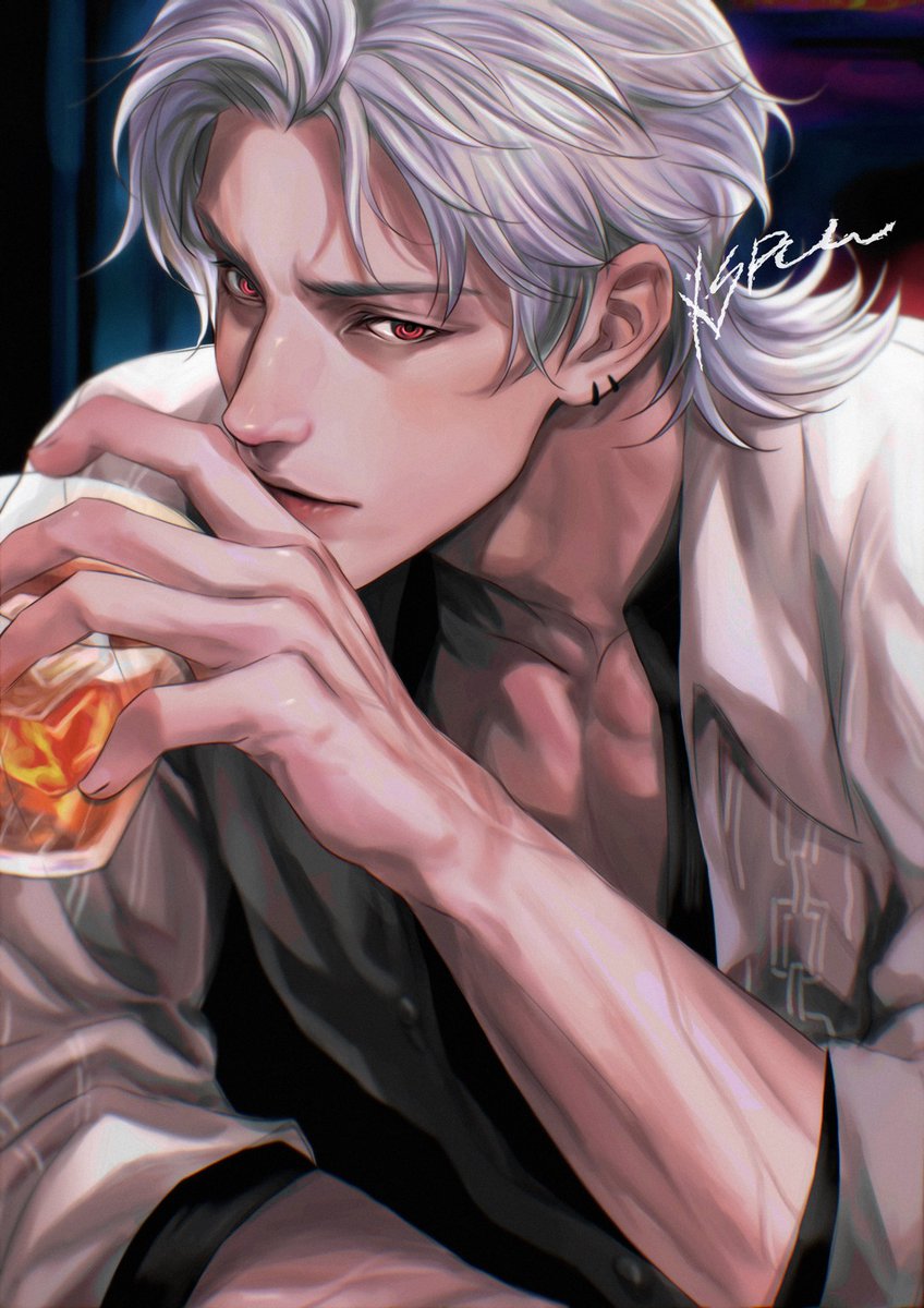 #恋と深空二次創作
⛓️🐦‍⬛🥃