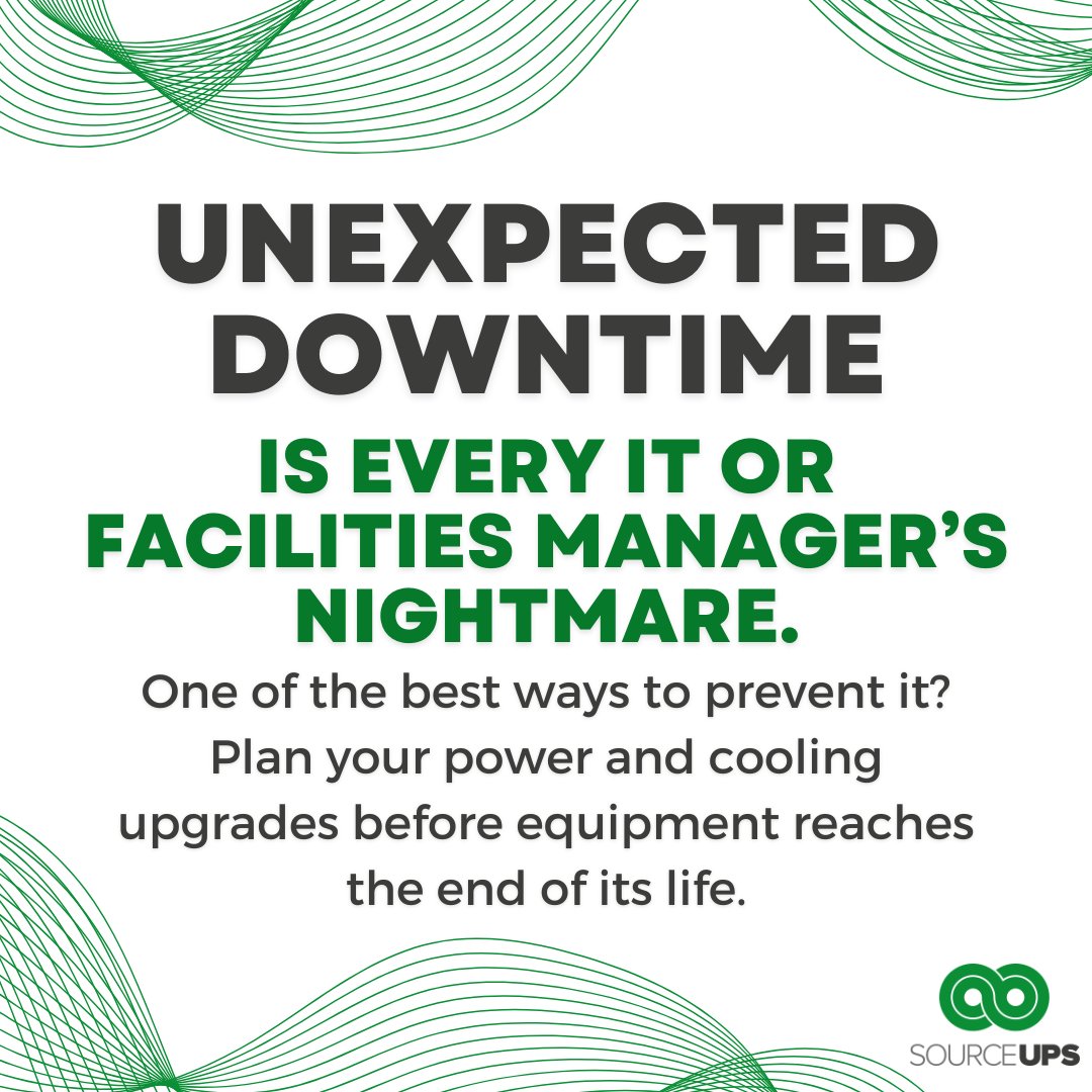 SourceUPSLtd's tweet image. Prevent downtime before it strikes ⚡
Source UPS helps you plan power & cooling upgrades to keep systems efficient, reliable & cost-effective.
📞 01252 692559
🌐 sourceups.co.uk
#PowerUpgrades #CoolingSolutions #DataCentre #UPSsystems #SourceUPS #DowntimePrevention