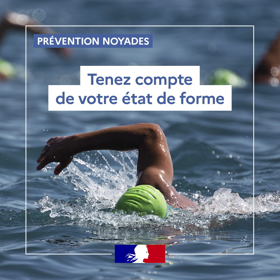 | Prévention noyade |

🔸Depuis le début de l'été, 40 noyades ont eu lieu en mer dans les #AlpesMaritimes. 
Il est essentiel de prendre des précautions pour garantir une baignade sûre et agréable.

🏊 Avant de vous lancer dans l'eau, prenez un moment pour évaluer votre état