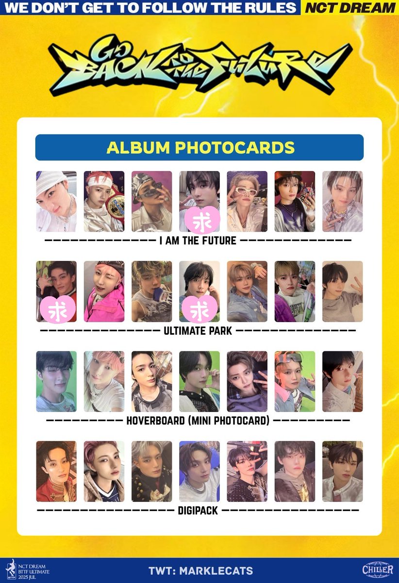 NCTDREAM ドリム BTTF Go Back To The Future トレカ交換 特典 譲