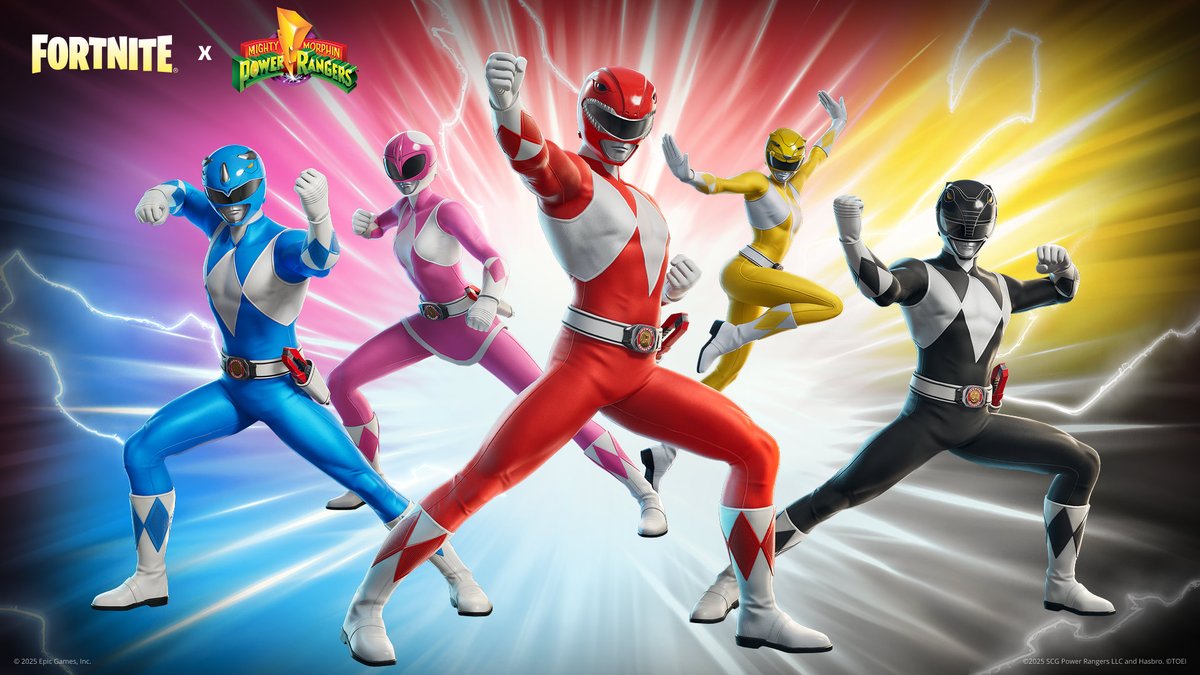 ES IST MORPHIN TIME! ❤️💙💛🩷🖤

Das Power Rangers Bundle erwartet euch im Shop.