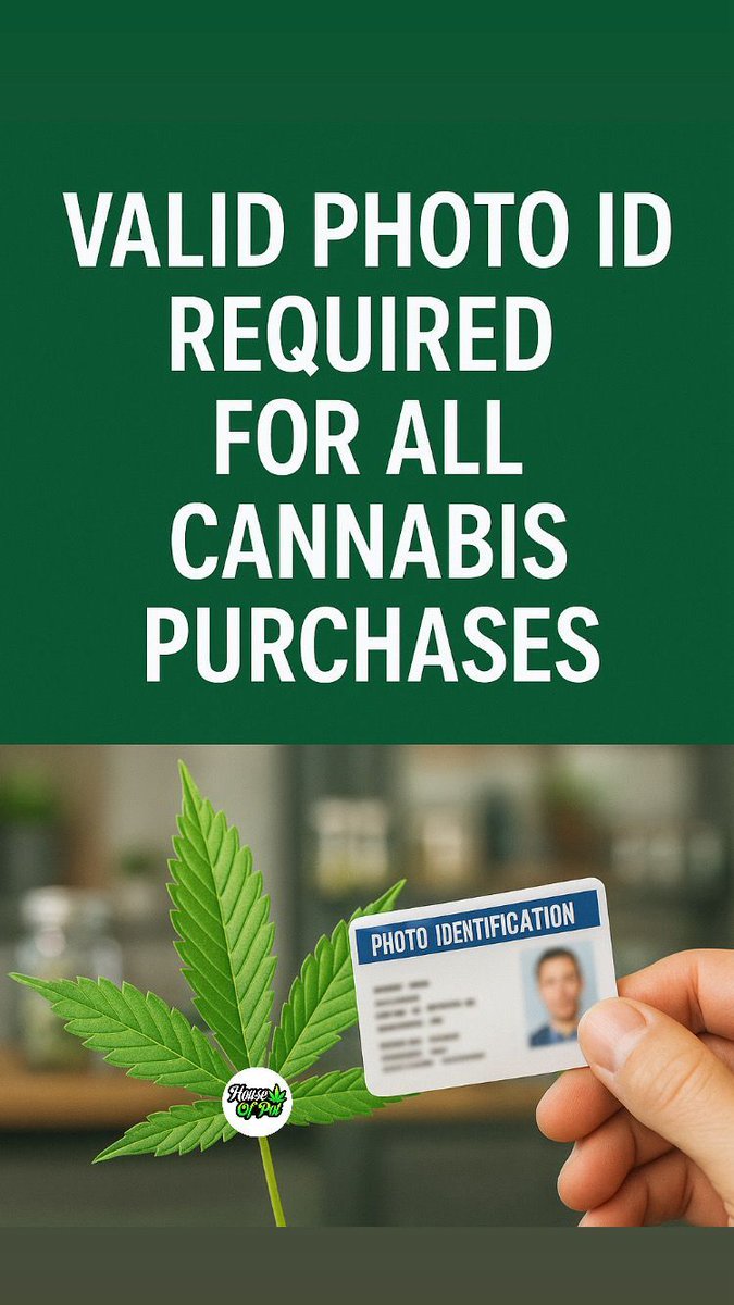 📣 Important Update from House of Pot 🌿
To comply with current Thai regulations and ensure responsible service, a valid government-issued photo ID is now required for all cannabis purchases at our store.
Thank you for your understanding and support. 🙏
#HouseofPot #Silom