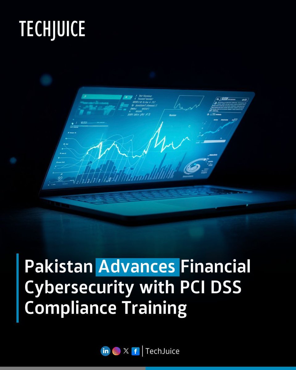 TechJuicePk's tweet image. Pakistan boosts banking & fintech security.
NIBAF-Pakistan, in partnership with Risk Associates, held a two-day PCI DSS training (Aug 7–8, 2025) to strengthen payment security and build digital trust.
#Cybersecurity #PCIDSS #NIBAF #SBP #FintechPakistan #PaymentSecurity