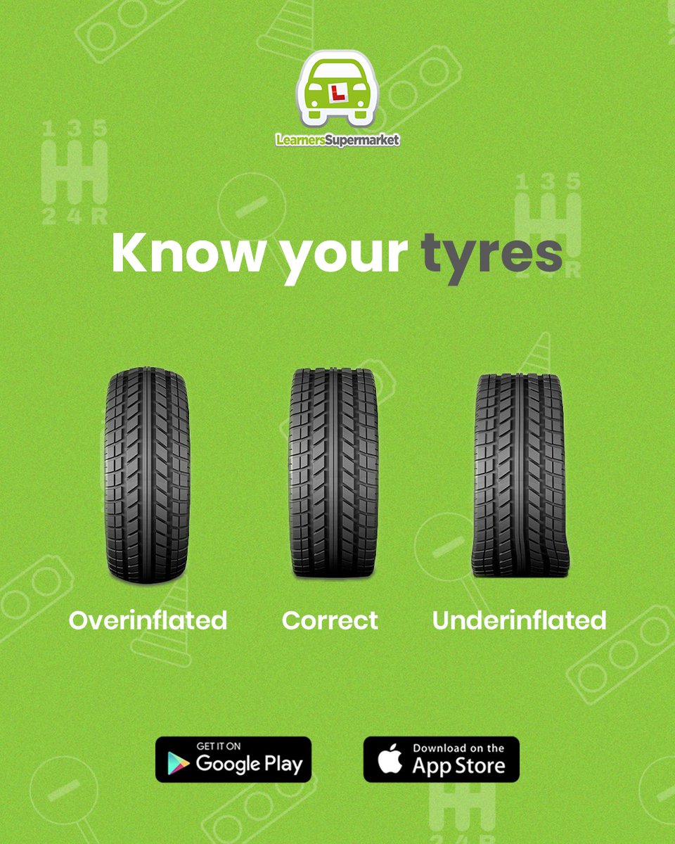 LearnersSM's tweet image. Keeping your tyres properly inflated is key to safe driving and better fuel efficiency. 

Check your tyre pressure regularly and keep it at the manufacturer’s recommended level for a smoother, safer ride! 🚗✅
#DrivingInstructorTips #LearnToDriveUK #DrivingLessons