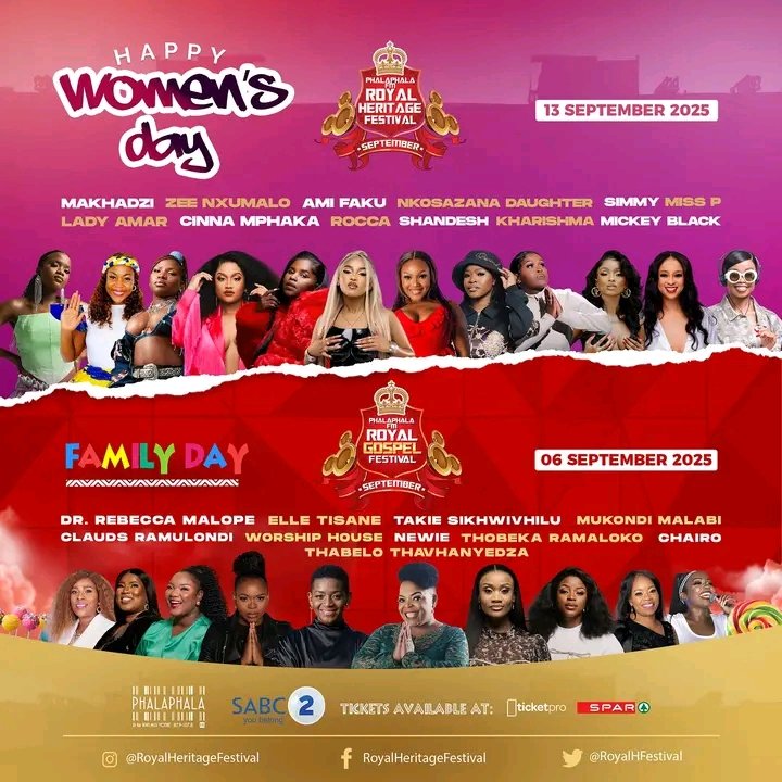 Happy Women's Day!

<a href="/RoyalHFestival/">Phalaphala FM Royal Heritage Festival</a>
<a href="/Phalaphala/">Phalaphala FM</a>