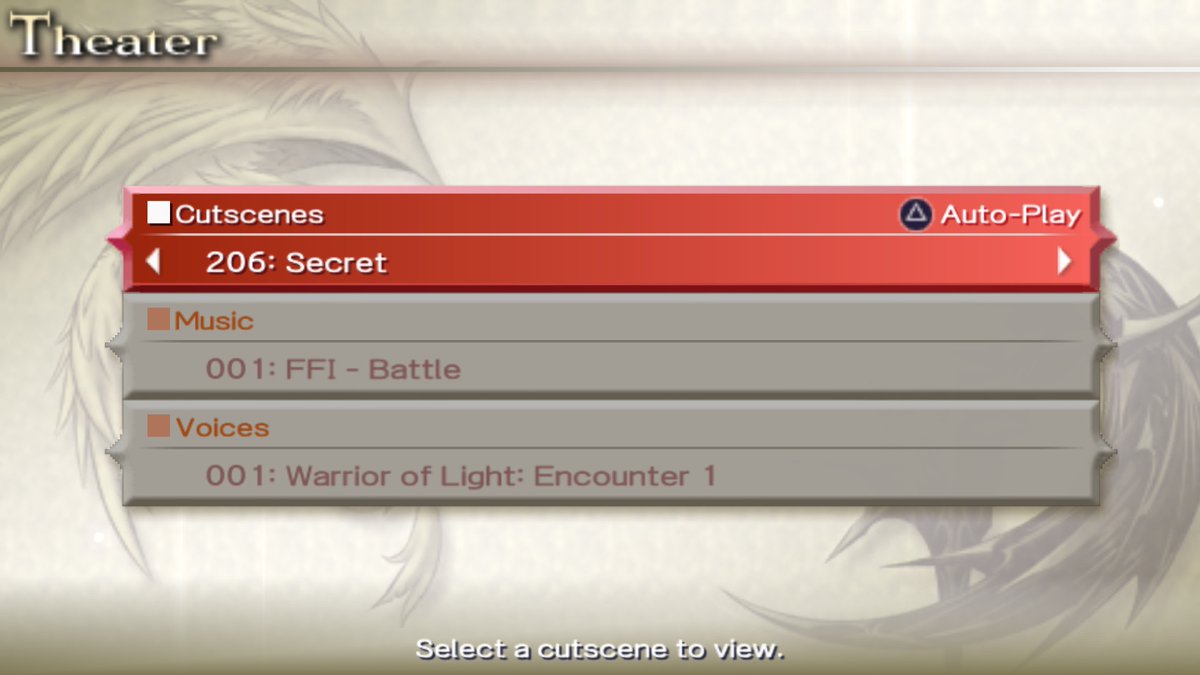 tmma1869's tweet photo. Oh. I actually got the Secret ending already. 😮 I probably didn't bother scrolling the scenes I have properly just because I can't replay the second Redemption of the Warrior scene in the Theater yet
#DissidiaFinalFantasy #Dissidia2008 #DissidiaPSP #DFF https://t.co/GtIBtxuecY