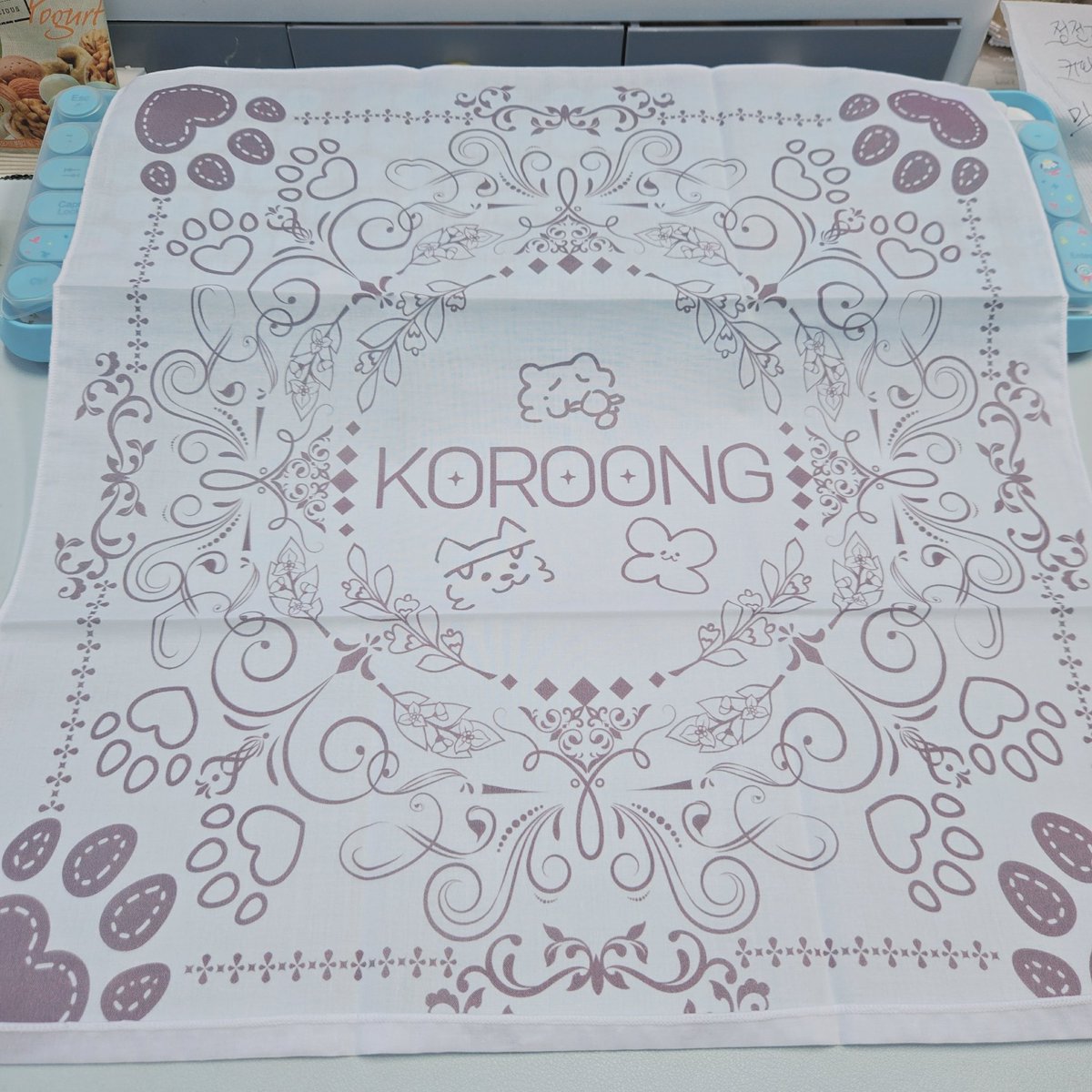 🩷 코룽단 반다나 공개 .ᐟ