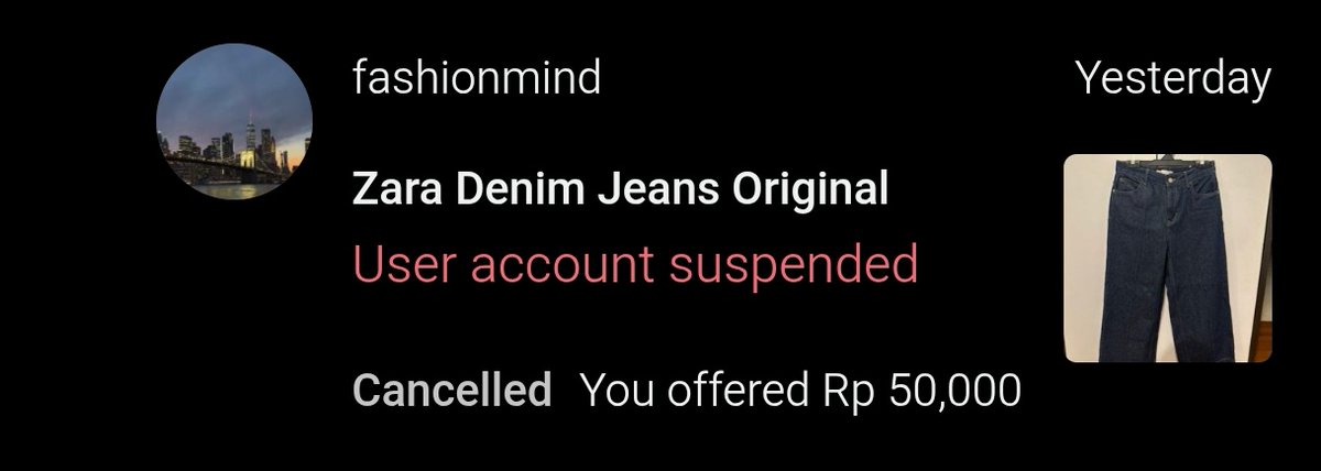 haitanih's tweet photo. ‼️ twitter do your magic ‼️

439901047853538 
Bank BRI
Sinta Wulandari

dicari akun fashionmind di carousell. aku tahu ini bukan penipuan, nominal barang yang kubeli pun ga seberapa, tapi aku tunggu itikad baik dari ybs buat tanggung jawab mengirim barang yang sudah aku beli. https://t.co/SaeJIqmWuT