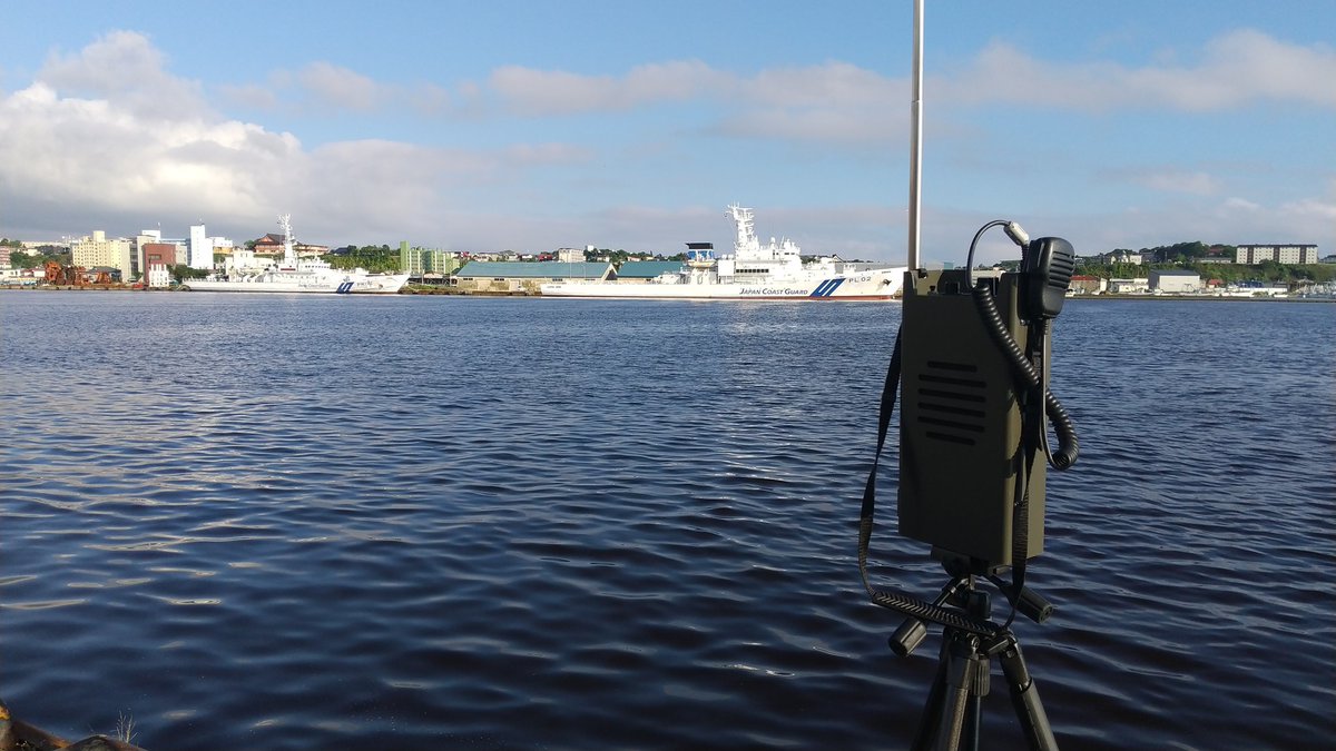 Jm8hnt's tweet image. 各局皆様お疲れ様です‼️
今日は久々に釧路港で11mワッチしていました。
今のところ渋コンのようですがこれからコンディション上がると良いですね😁
本日のQSO局(敬称略)
おかやまAB33
やまぐちLX16
ちばMR21
くまもとHR787
かながわTM364

本日はこれにて撤収致します、次回もよろしくお願いします