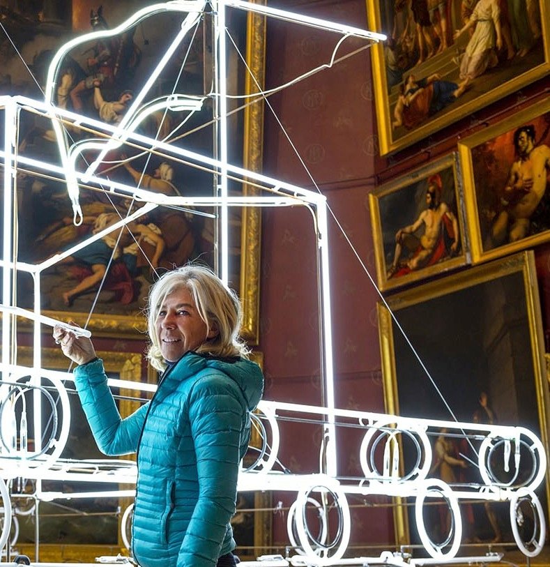 Fgdesnoyer's tweet image. Tal día como hoy 9 de agosto de 1960, nació la artista visual francesa Nathalie Talec
