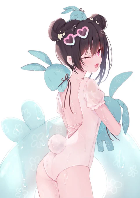 ウサしっぽ付
