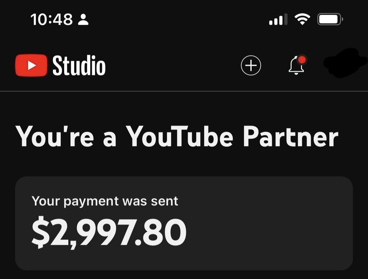 dr_ai_ai's tweet image. if you setup a YouTube channel today,

you&apos;ll make $2,997 this month

it&apos;s not luck and cost nothing to start

Comment &quot;youtube&quot; and I&apos;ll send you a free guide to help you get started

(must be following)