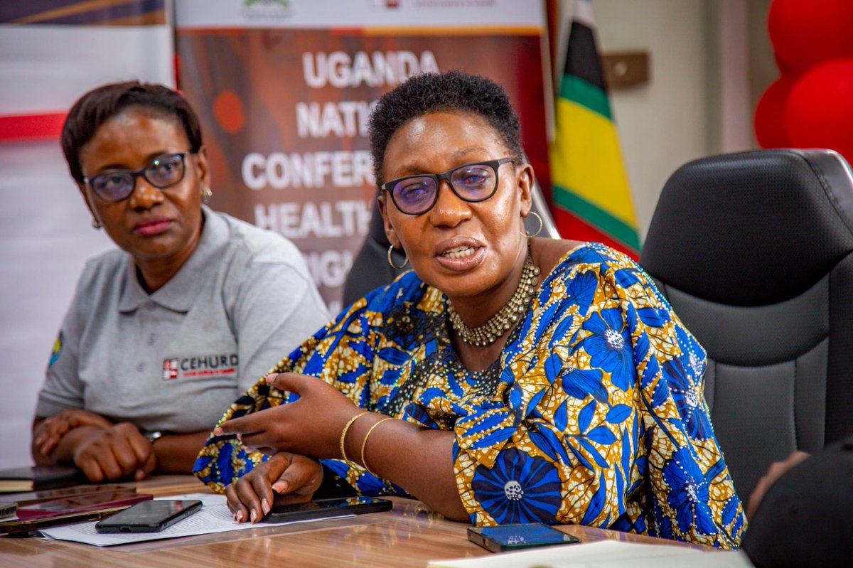 Ministry of Health- Uganda (@minofhealthug) on Twitter photo The Director General Health Services, Dr. <a href="/olaro_charles/">Olaro Charles</a> addresses the media on the upcoming Uganda National Conference on Health, Human Rights and Development (UCHD). The conference will be held in collaboration with <a href="/cehurduganda/">CEHURD Uganda</a> from 3-5 September 2025 under the theme “The The Director General Health Services, Dr. <a href="/olaro_charles/">Olaro Charles</a> addresses the media on the upcoming Uganda National Conference on Health, Human Rights and Development (UCHD). The conference will be held in collaboration with <a href="/cehurduganda/">CEHURD Uganda</a> from 3-5 September 2025 under the theme “The