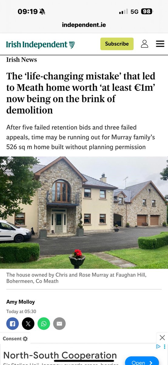 If this IRISH couple call this an IPAS facility, they wouldn’t need planning. More Discrimination against our own people!!!