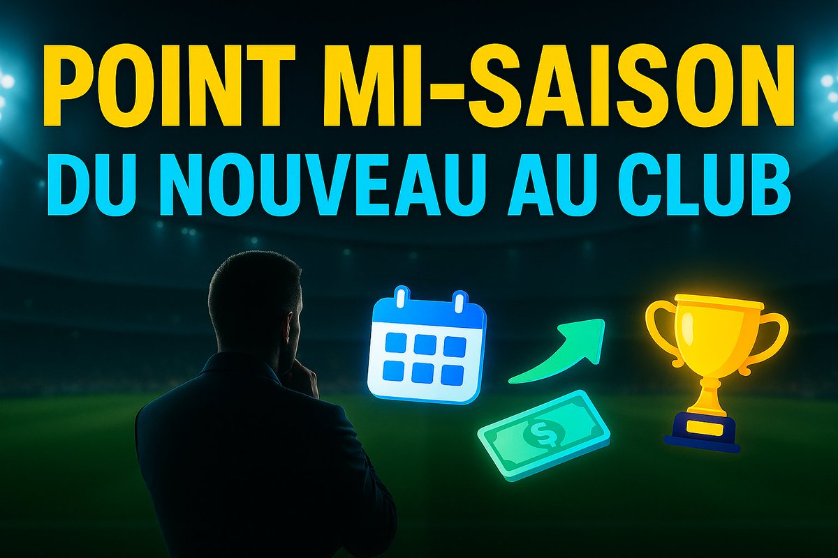 _Nes_12's tweet image. 📅 MFL Challenge #4 : Point mi-saison &amp;amp; surprise ⚽
Saison 7 continue 🔥
📊 Bilan, perfs, stratégie… et un gros imprévu 😏
▶️ Épisode : youtu.be/WVn3_Hgb7Hs
🎁 Rejoins @playmfl &amp;amp; gagne 1 joueur gratuit : app.playmfl.com/?referrer=DE9B…

#MFL #NFT #FootballManager #Web3Gaming