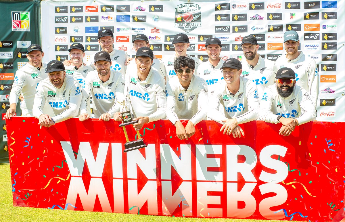 Congratulations, <a href="/BLACKCAPS/">BLACKCAPS</a>. See you next time!

#ZIMvNZ #ExperienceZimbabwe