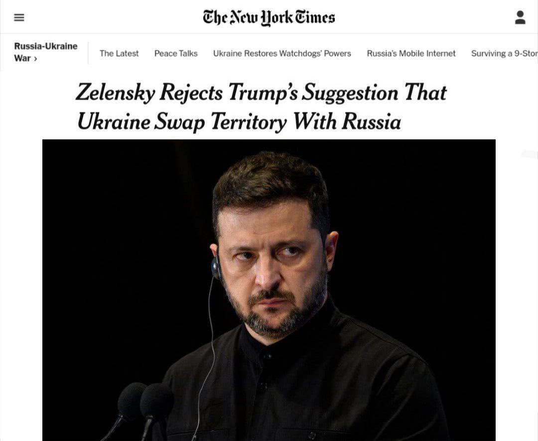 🇺🇦 Зеленский нутаг дэвсгэрээ өгөхөөс татгалзав — Гэхдээ Трампыг уурлуулах эрсдэлтэй

Украины Ерөнхийлөгч Дональд Трампын Оростай эвлэрэх санал, Украин улсын нутаг дэвсгэрийн хэсгийг гаргах тухай саналыг олон нийтэд албан ёсоор татгалзсан.

💥 “Украйнчууд газар нутгаа эзлэн