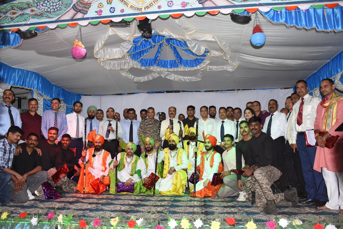 61Bncrpf's tweet photo. #61BNCRPF, proudly celebrated its 47th raising day on 09/08/2025 at Shivpora, Srinagar. Various activities like cultural programme, dental medical camp and BADAKHANA were organised on the occasion. https://t.co/eAaYDU70ow