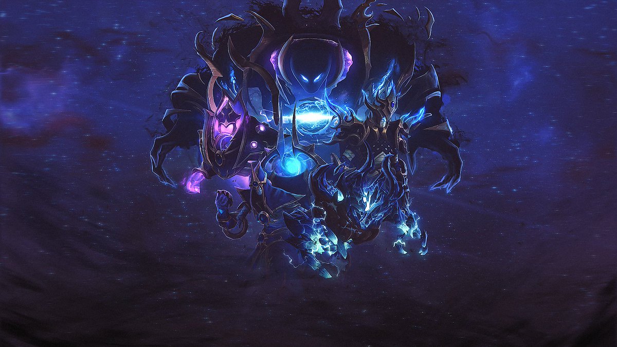 Let your background be consumed by the void with our Manaforge Omega wallpaper 😈