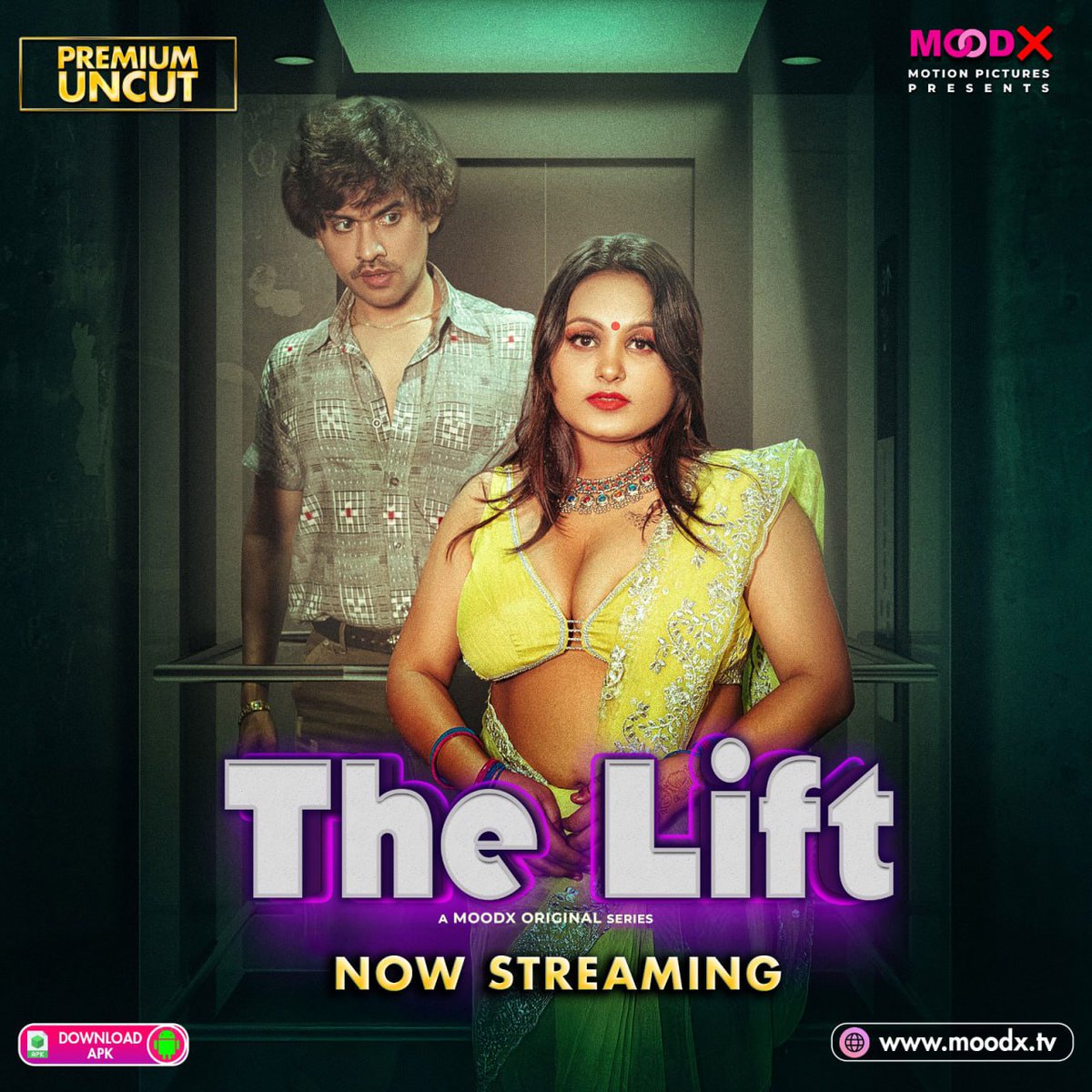 Watch "The Lift" – a steamy MoodX Original that’s now streaming!
📷 Premium UNCUT | Bold Entertainment | Full Series Available
📷 Download the APK now or watch on moodx.tv

#MoodX #TheLift #NowStreaming #UncutSeries #BoldWebSeries #AdultDrama #MoodXOriginals