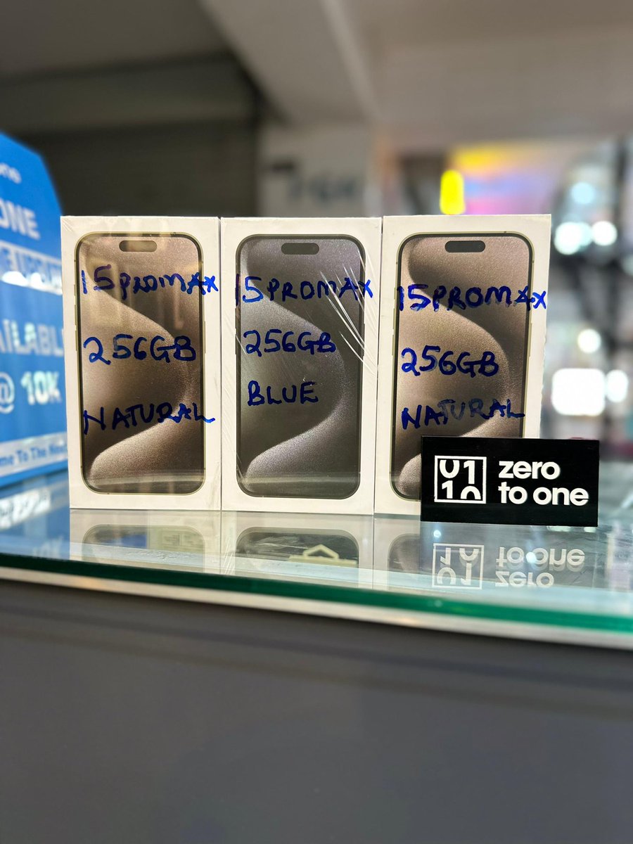 thekingsmanUG's tweet photo. Those who lost phones from Namboole๐. Mujje mbaguze kano ka iPhone 15 from @zero_to_one_ug
Boxed
ใฝ๏ธ15 Pro 128GBโ2.95M
ใฝ๏ธ15 pro 256Gb โ3.2M
Boxed
ใฝ๏ธ15 128GB โ2.4M
ใฝ๏ธ15 256Gb โ2.6M
Find him at PG-40, New Pioneer Mall or call 0752044500
#WelcometoTheNextLevel https://t.co/VrEizYJZvR