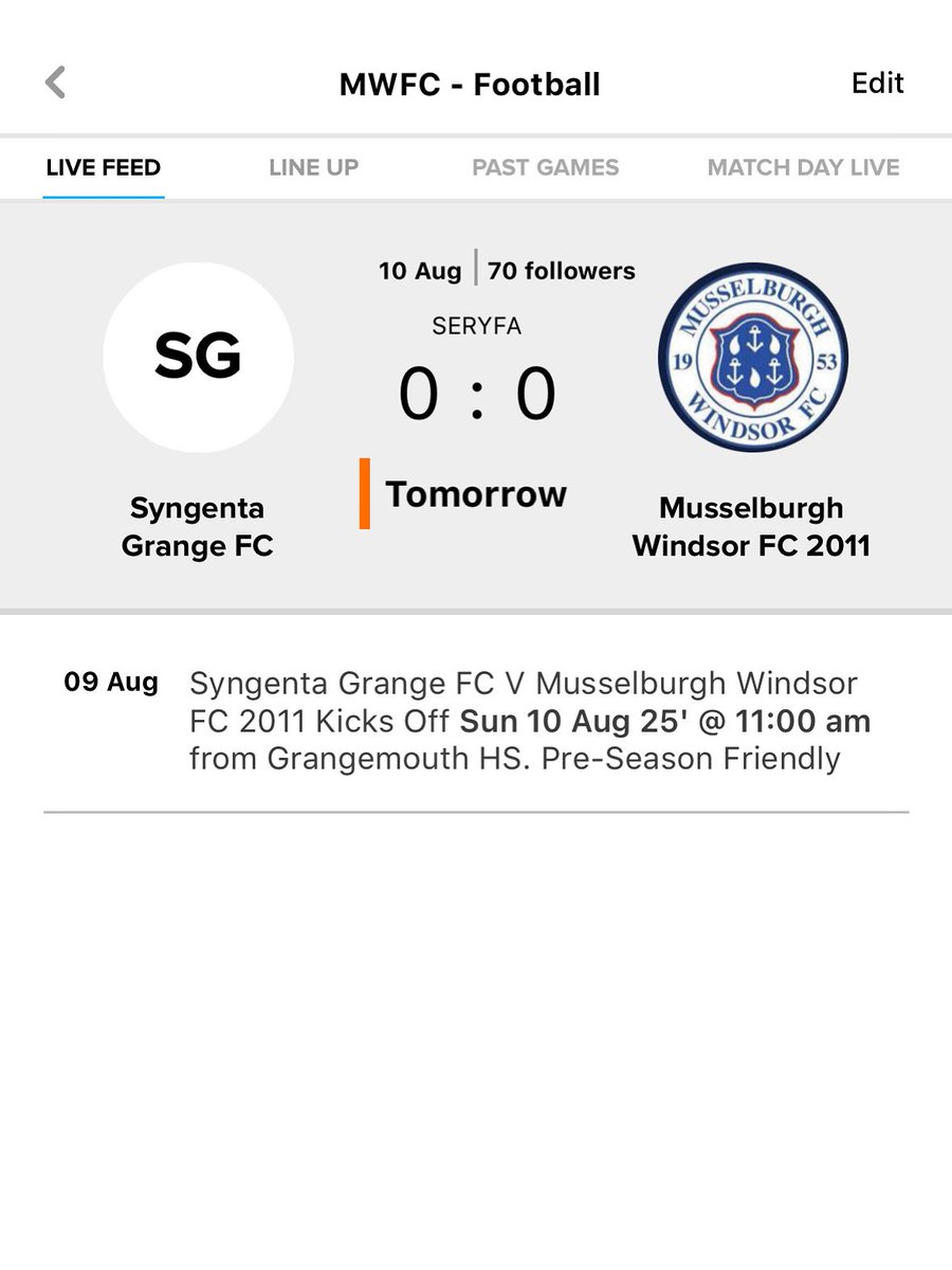 Musselburgh Windsor FC 2011 tweet media