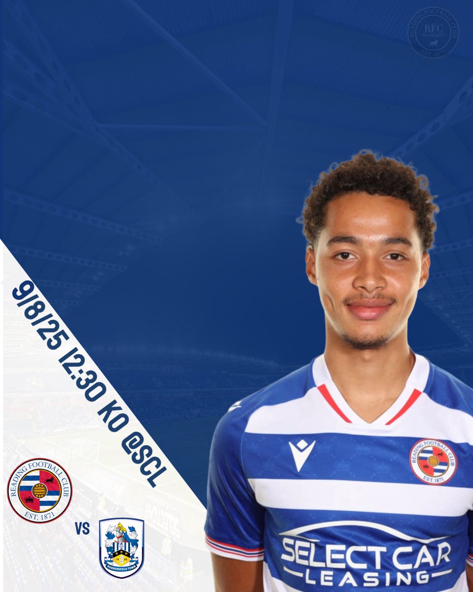 Matchday 02
Reading vs Huddersfield 
12:30 KO <a href="/SC_Leasing/">Select Car Leasing</a> stadium 
CMON URZZZ 
#readingfc