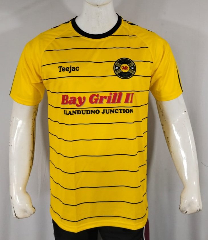 Llandudno Junction FC Away Shirts 2025-26 teejac.com