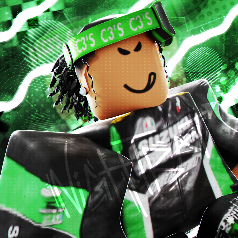 Roblox PFP Practice, went crazy w the background i know