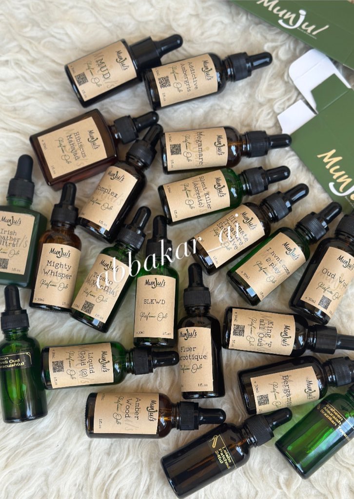 abbkar_ai's tweet photo. Good morning! 

Munjul Perfumes Available at 3ml - 30ml https://t.co/V6i8t7rGxi