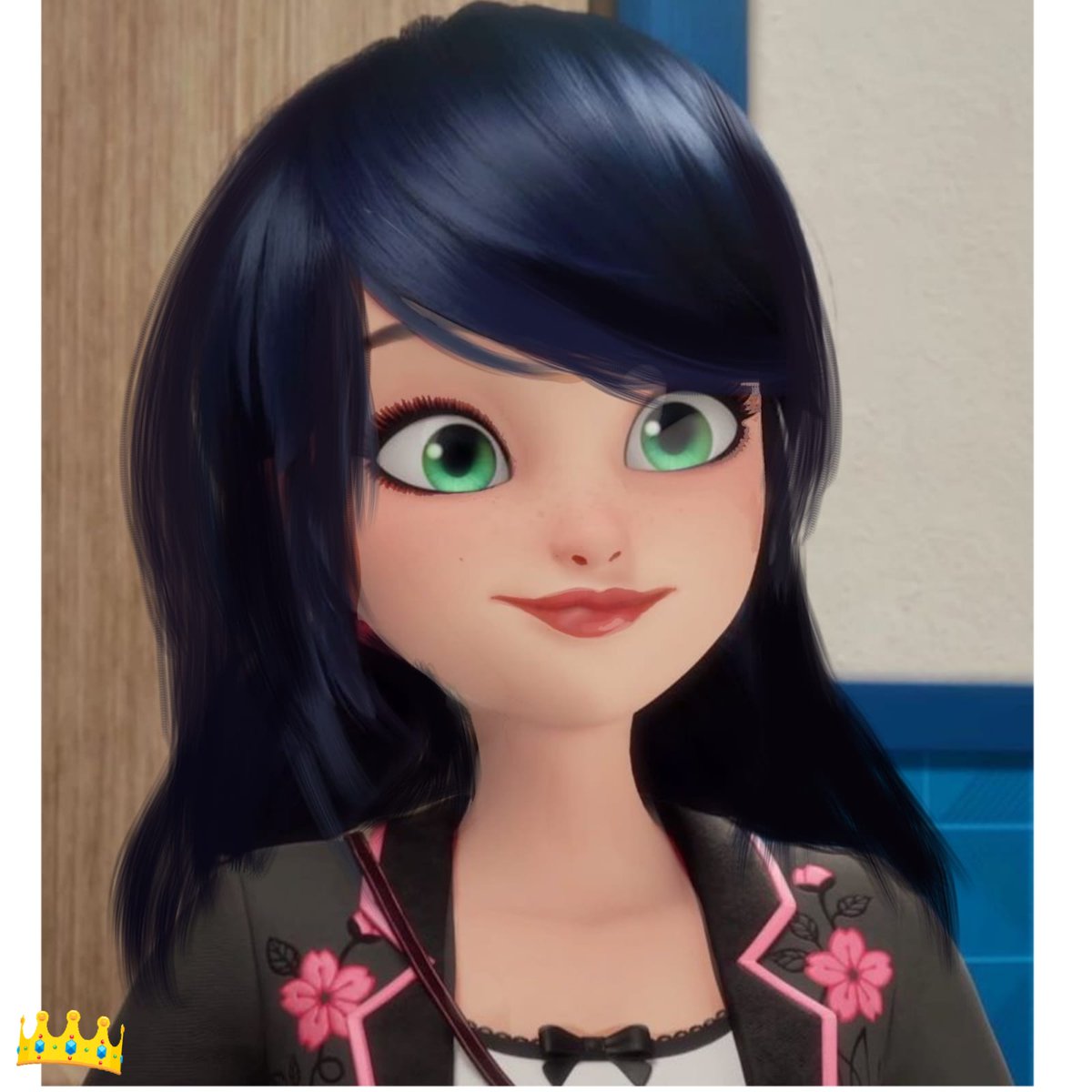 _itzkatelyn_'s tweet photo. How marinette should've looked like if we had different hair styles of her and not sublime. 

🪶 By me> https://t.co/4kepKZxW7H