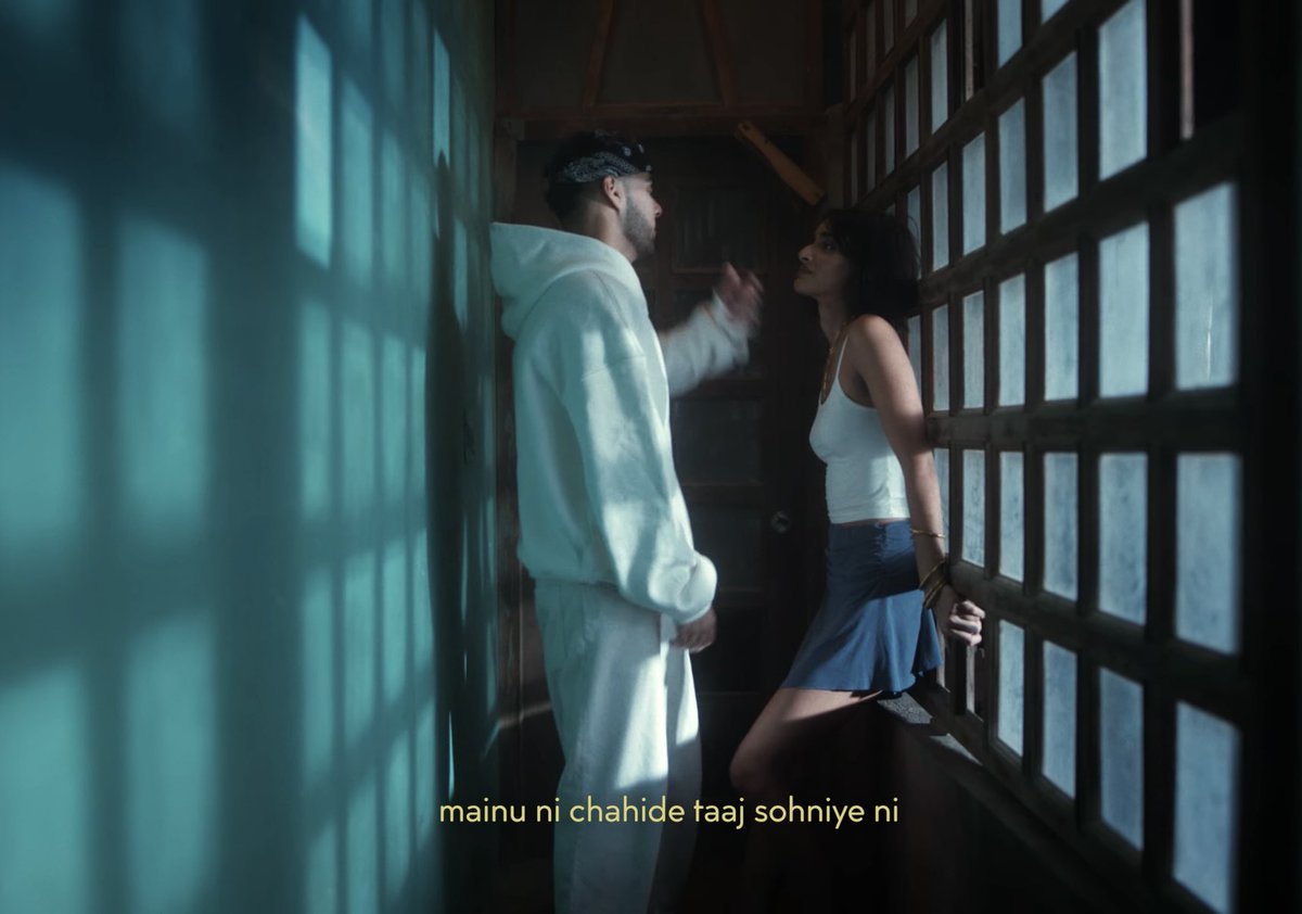 some of my favourite stills from the music video of taaj by tricksingh