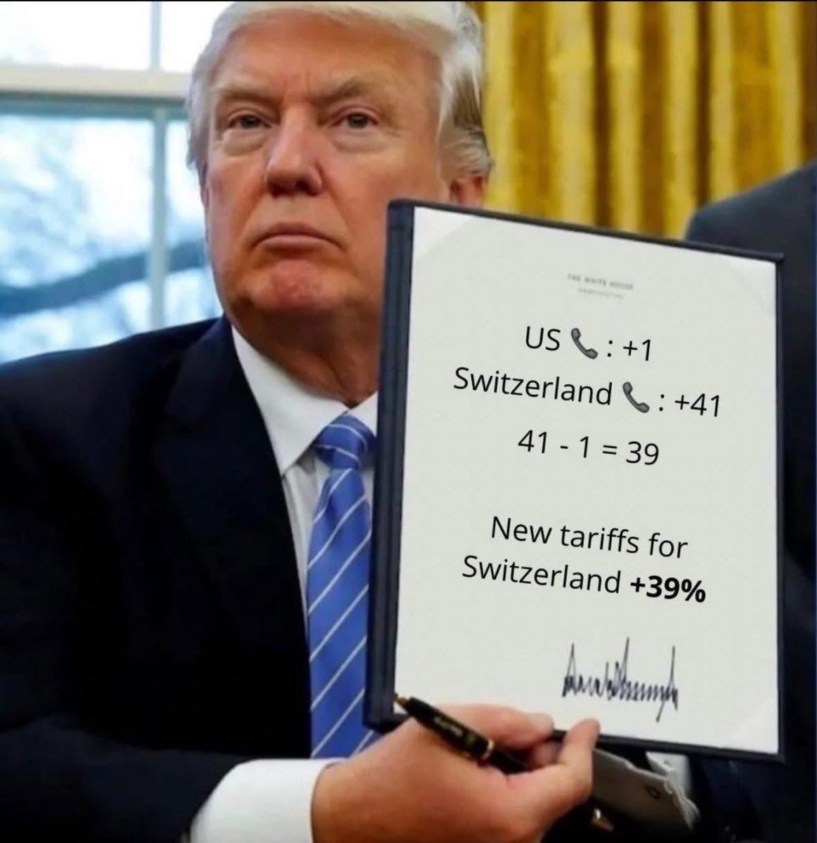Manuel Cadonau (@mcpolitik) on Twitter photo Ah, now it all makes sense.. 💡
#DoingTheMathWithDonald 😂 Ah, now it all makes sense.. 💡
#DoingTheMathWithDonald 😂