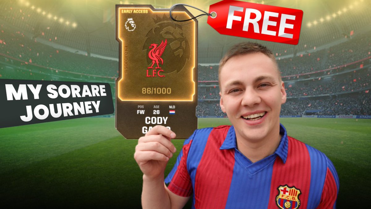 SimplyAlexSR's tweet image. After 1,239 days of making Sorare content I have reached episode 100 of My Sorare Journey 

An absolutely pleasure to still be here and still have you beautiful people listening to my thoughts on football &amp;amp; Sorare ❤️

Episode 💯 contains over £100 of Sorare cards to giveaway,…