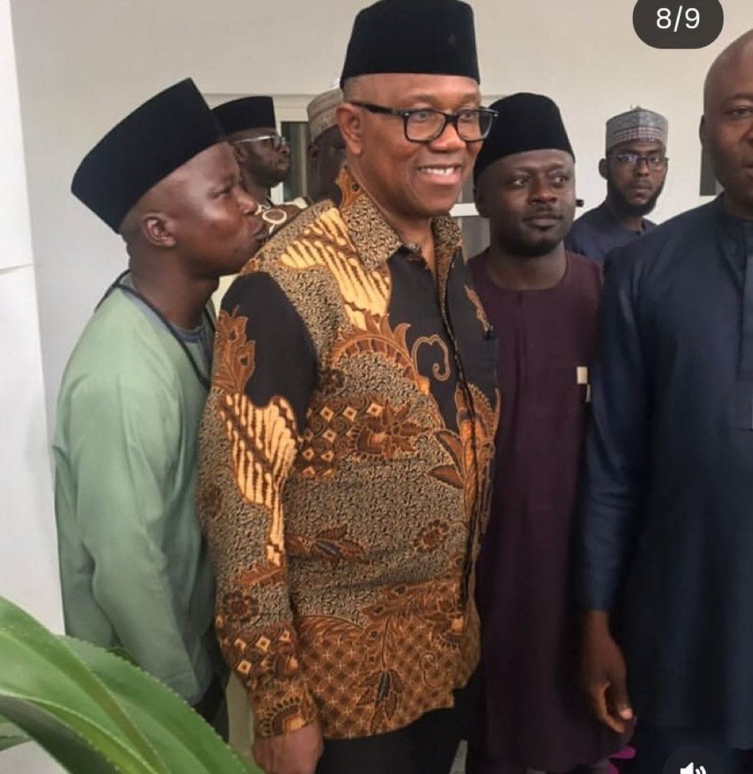 Emmanuel Satumari (@e_satumari) on Twitter photo "One of the popular PDP youth advocates from Bauchi State, Comrade <a href="/YDaureDavidee/">Yankoli Daure David</a> a staunch supporter of Governor Bala Mohammed — was spotted yesterday shouting, 'Obi oh, nothing!' as the PDP grows increasingly desperate in its search for a presidential candidate." "One of the popular PDP youth advocates from Bauchi State, Comrade <a href="/YDaureDavidee/">Yankoli Daure David</a> a staunch supporter of Governor Bala Mohammed — was spotted yesterday shouting, 'Obi oh, nothing!' as the PDP grows increasingly desperate in its search for a presidential candidate."