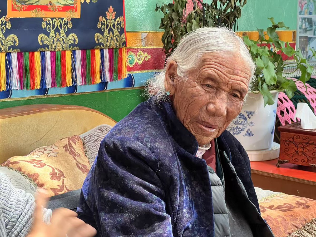 See this woman? She was born a slave; lived in a pig shed with her entire family until she was 8 years old. 

Then the PLA freed "Tibet," and now she lives an amazing life.

My interview with this lovely lady is coming up in part 3 of my documentary series.