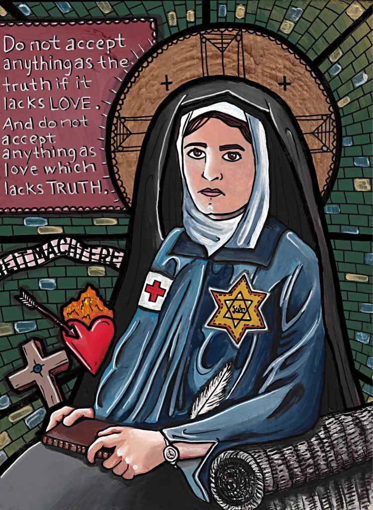 St Teresia Benedicta of the Cross, pray for us.
#Carmelite