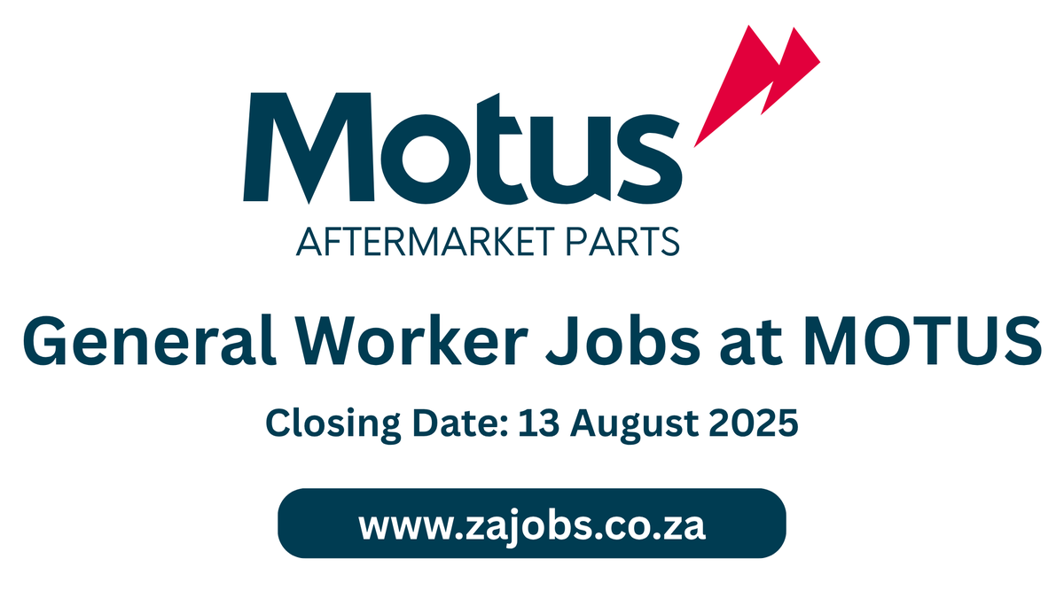 ZAJobBoard's tweet image. Ready for a hands-on career? Midas Witbank is hiring general workers! Apply now to join a dynamic warehouse team. Hurry, deadline 13 August 2025! 👉 zajobs.co.za
 #JobsSA #GeneralWorkerJobs #WitbankJobs