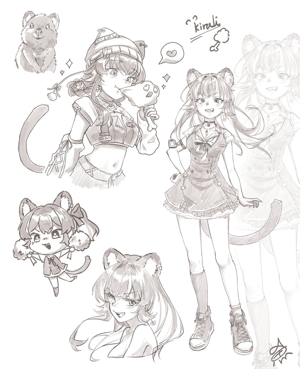 精緻矮袋鼠💥
#KiraliArt