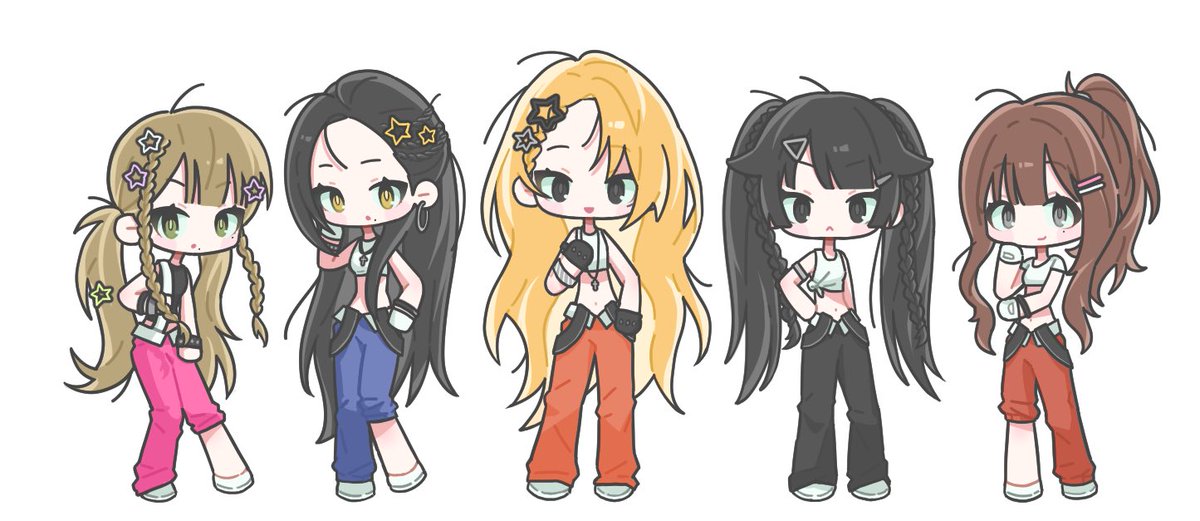 친구들 자캐로 미스터미스터그림!