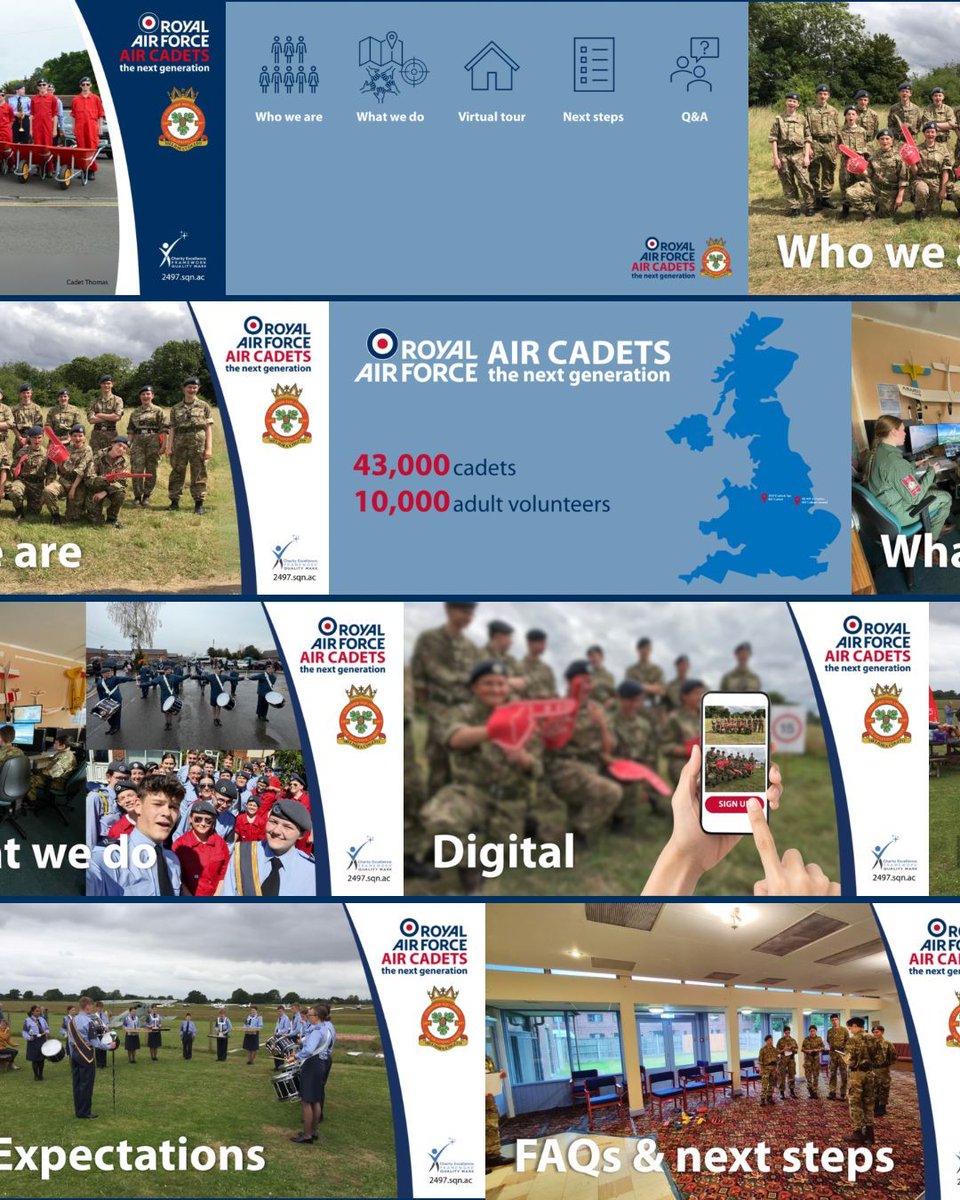 Last night, we hosted our latest virtual open evening. We can't wait to welcome our new cadets to their first parade night next month! 😁

Learn more: 2497.sqn.ac/joinus