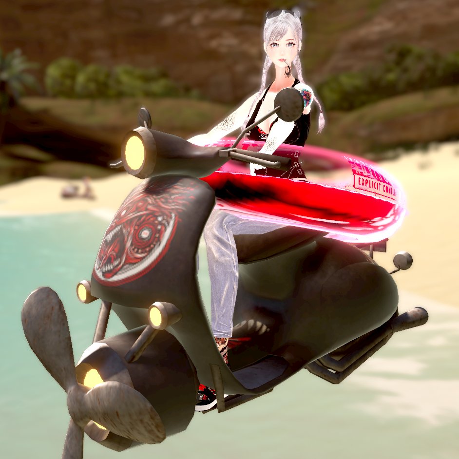 RECO_2021's tweet image. #clusterScript で乗り物続き、、★
スクーターバージョン。プロペラがまりました★
#cluster #RECOsShop