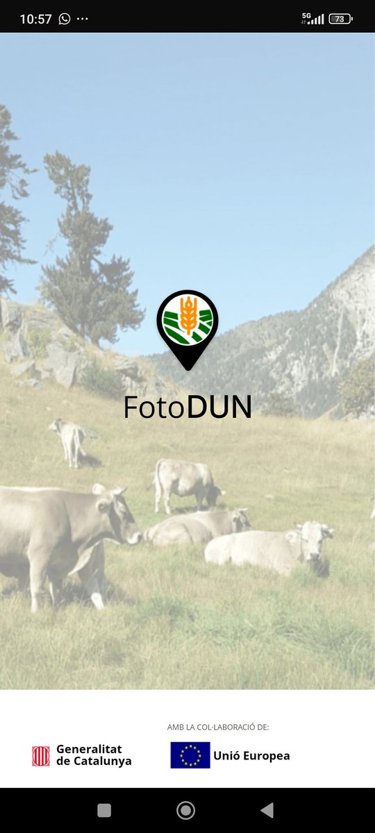 La Fotodun és una aplicació diabòlica que l'administració ens obliga al fer servir, quan té sospites d'incompliment, per tal que nosaltres, els pagesos, puguem demostrar amb proves gràfiques geolocalitzades que hem sembrat allò que hem declarat que hem sembrat.