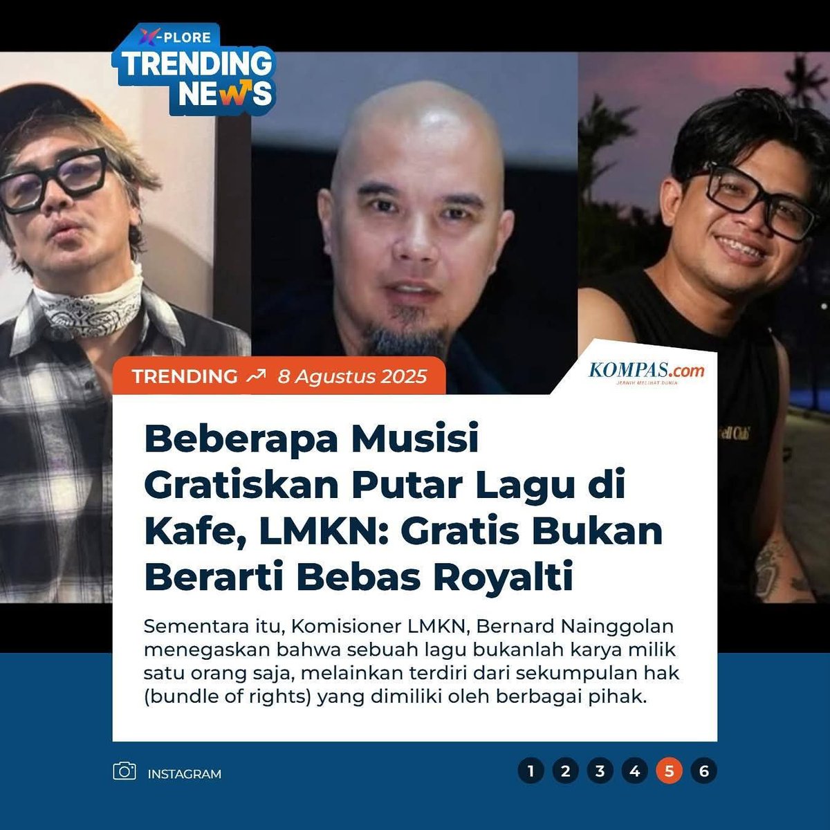 Jadi ini yg nipu musisi yg ngomong gratis atau LMKN nya?

Atau keduanya memang gak ada yg paham aturannya?

🤣🤣🤣