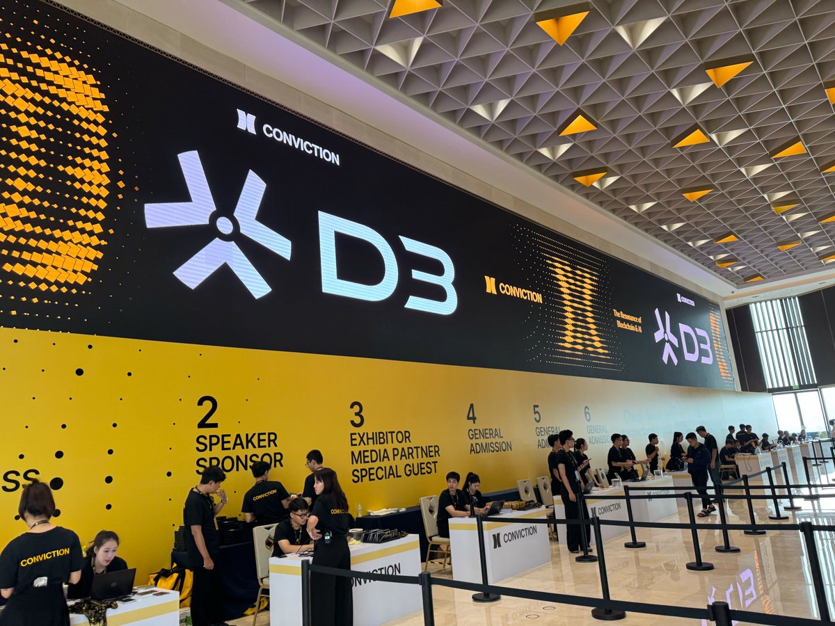 Doma Protocol (@domaprotocol) on Twitter photo Hard to miss us at <a href="/Convictionvn/">Conviction</a> 🇻🇳
D3 & Doma are making a big splash in Vietnam, you can’t walk into the main hall without seeing us front and center.
DomainFi is here, loud and clear 👇 Hard to miss us at <a href="/Convictionvn/">Conviction</a> 🇻🇳
D3 & Doma are making a big splash in Vietnam, you can’t walk into the main hall without seeing us front and center.
DomainFi is here, loud and clear 👇