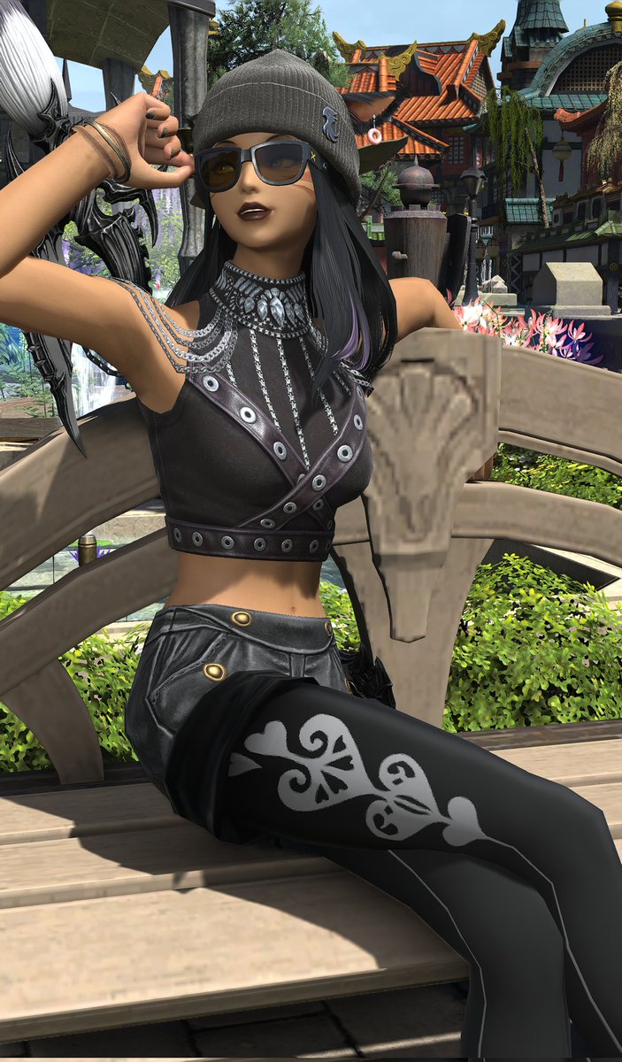 Nautalyst's tweet image. It was goth night when the moon came out once again
#FFXIV #gpose #miqote